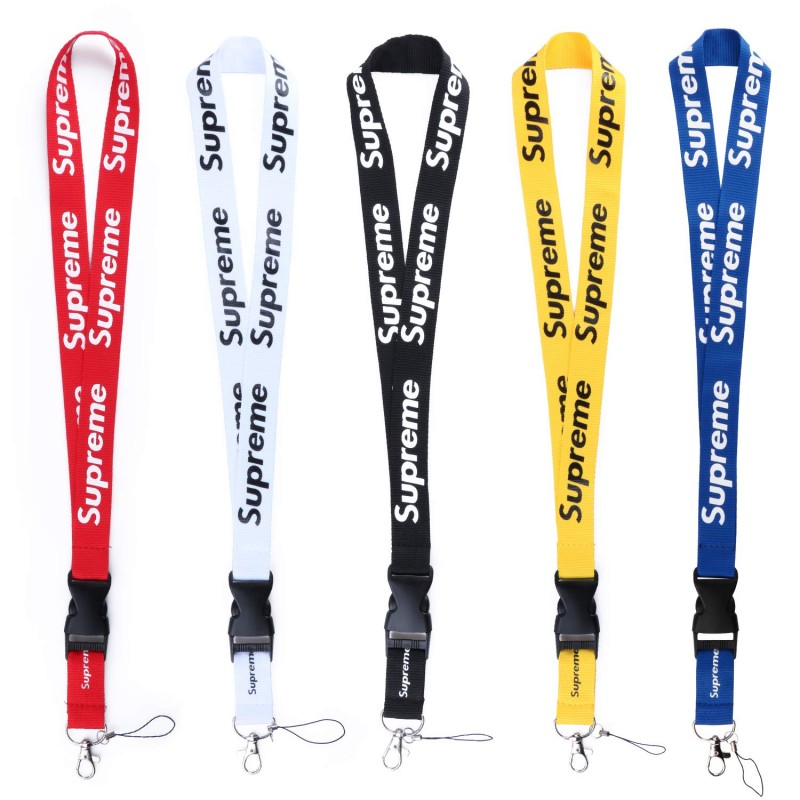3/5/10 Pcs Fashion Brand Nike/Champion/Supreme Lanyard Packs